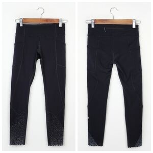 Lululemon Tight Stuff Tight II Black Women's Size 4